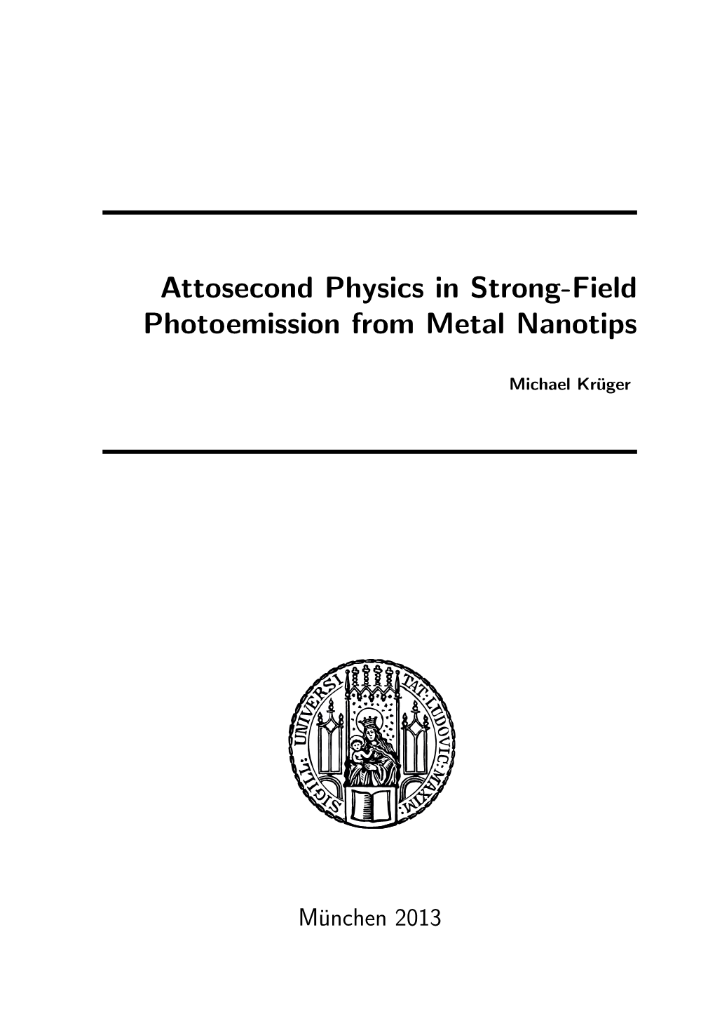 Attosecond Physics in Strong-Field Photoemission from Metal Nanotips