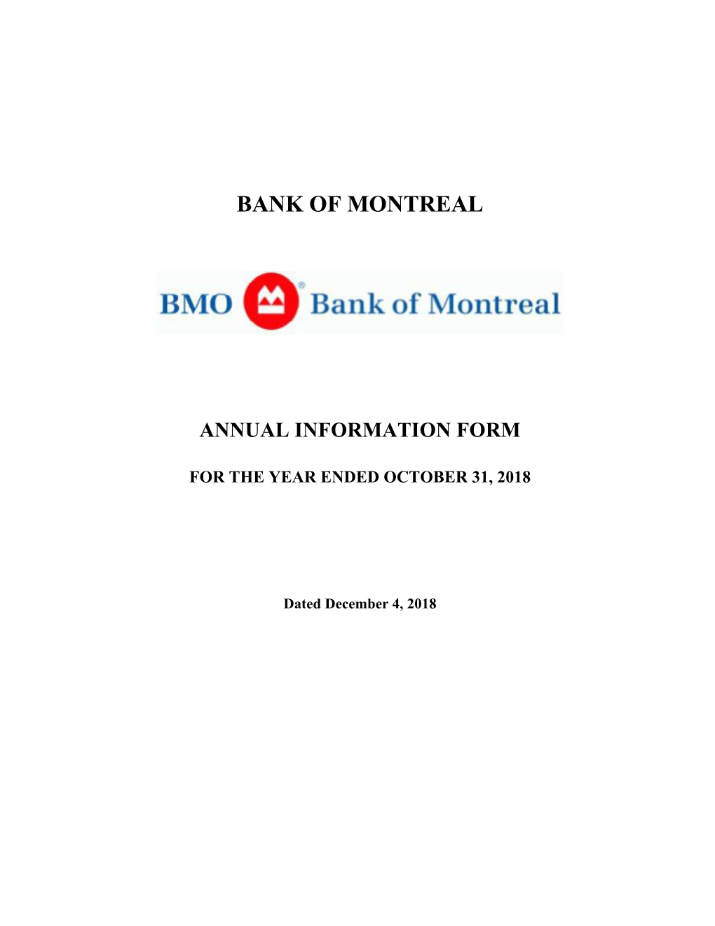 Bank of Montreal