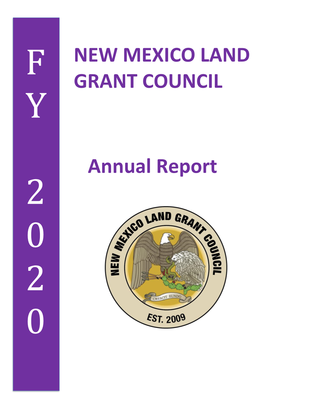 New Mexico Land Grant Council Annual Report FY 2020