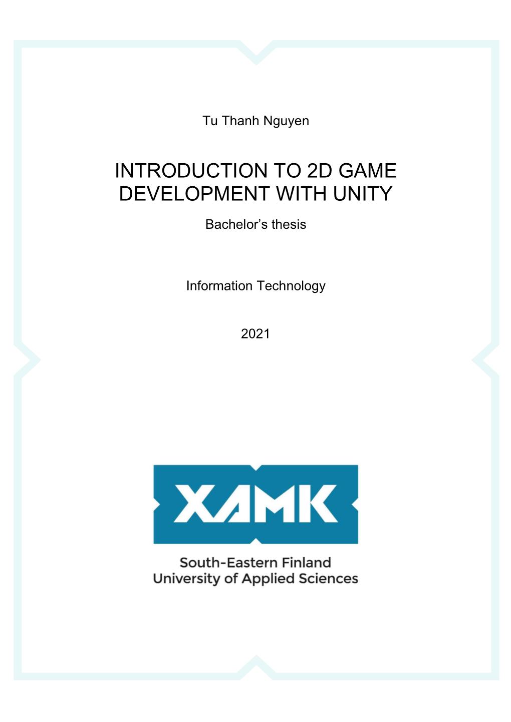 Introduction to 2D Game Development with Unity