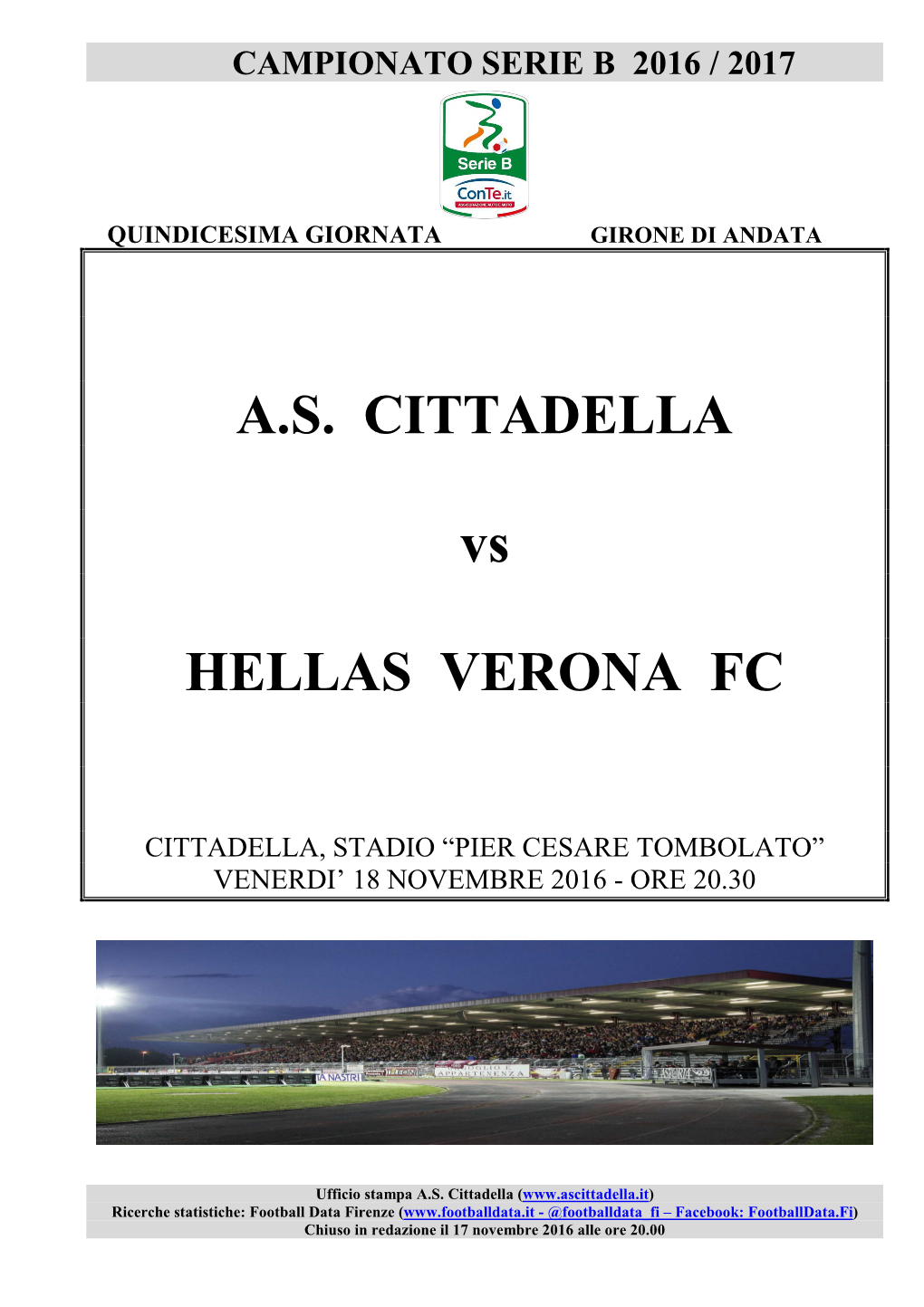 Cittadella-Hellas Verona