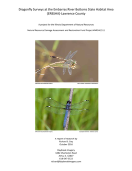 2016 Dragonfly Survey