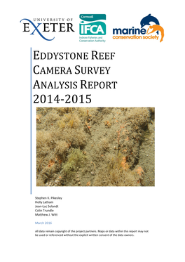 Eddystone Reef Camera Survey Analysis Report 2014-2015