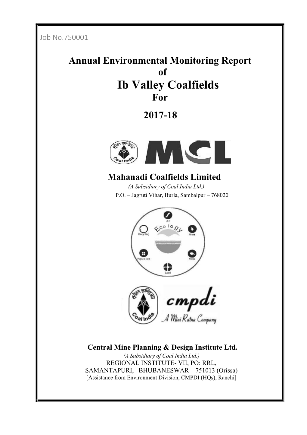 Ib Valley Coalfields For