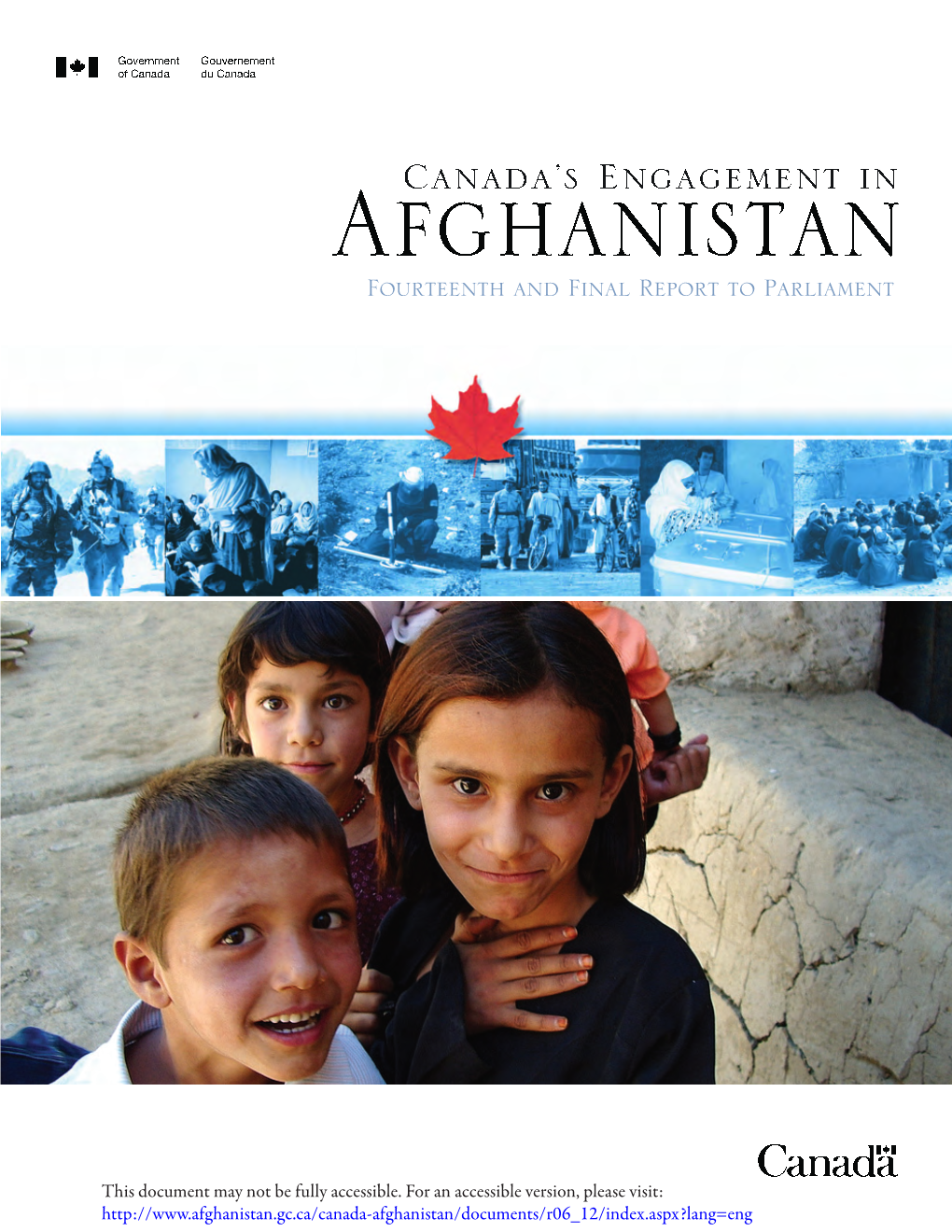 Canada's Engagement in Afghanistan