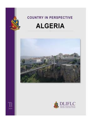 Language Institute Foreign Language Center 2019 Country in Perspective | Algeria