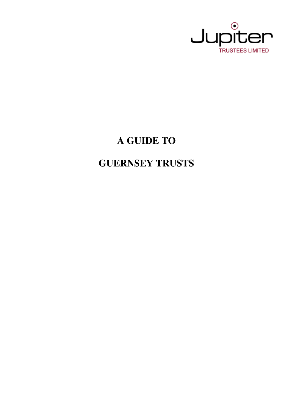 A Guide to Guernsey Trusts