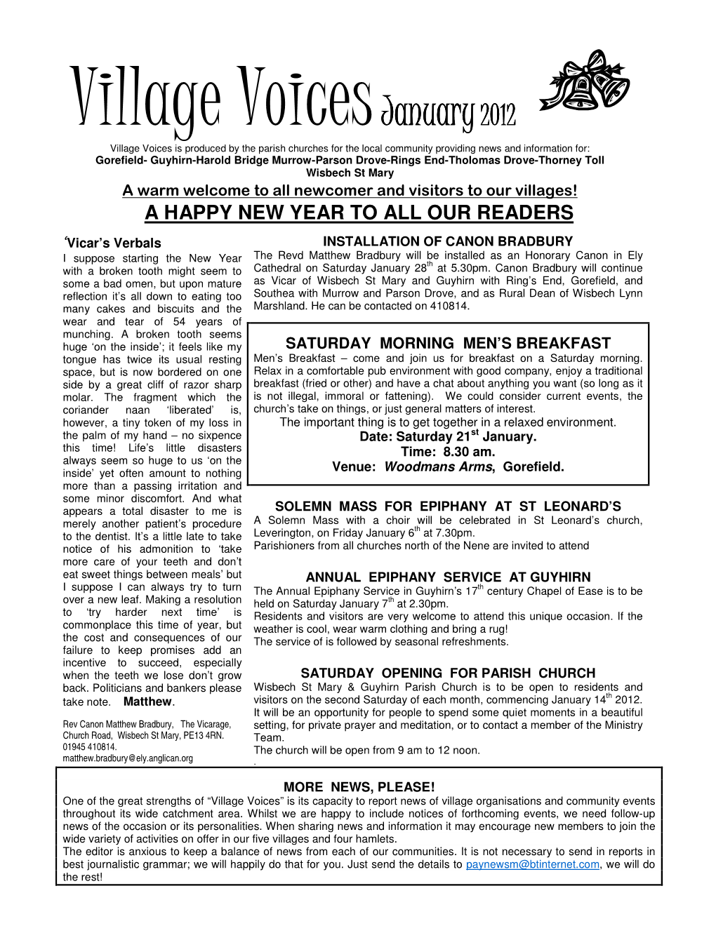 Village Voicesjanuary2012