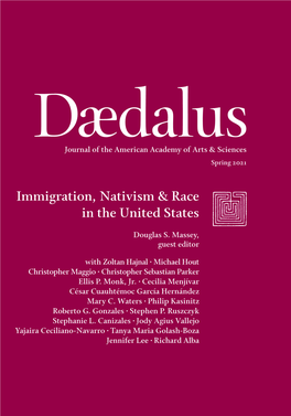 Immigration, Nativism & Race in the United States