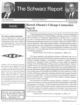 Barack Obama's Chicago Connection Part II by Cliff Kincaid "Afterhearing About Barack Obama's Ties Totherev