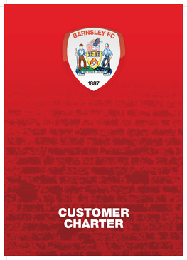 Customer Charter Contents