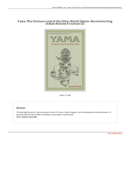 Read Ebook Yama: the Glorious Lord of the Other