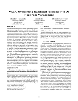 Overcoming Traditional Problems with OS Huge Page Management