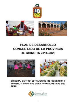 Plan De Desarrollo Concertado De La Provincia De Chincha 2014-2029