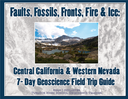 A Central California & Western Nevada 7- Day Geoscience Field