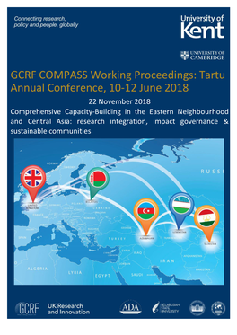 GCRF COMPASS Working Proceedings: Tartu