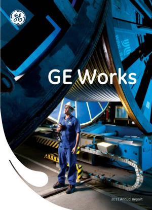 Ge 2011 Annual Report 1 the Ge Works Equation