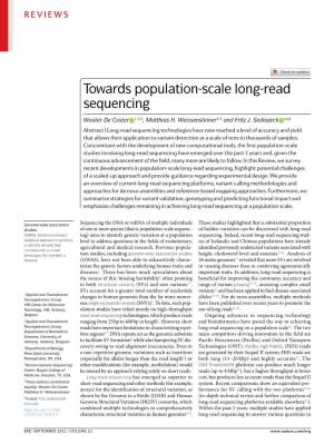 Towards Population-Scale Long-Read Sequencing