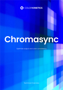 Color Kinetics Chromasync Technology