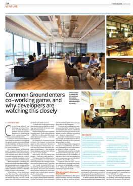 Common Ground Enters Co-Working Game, and Why