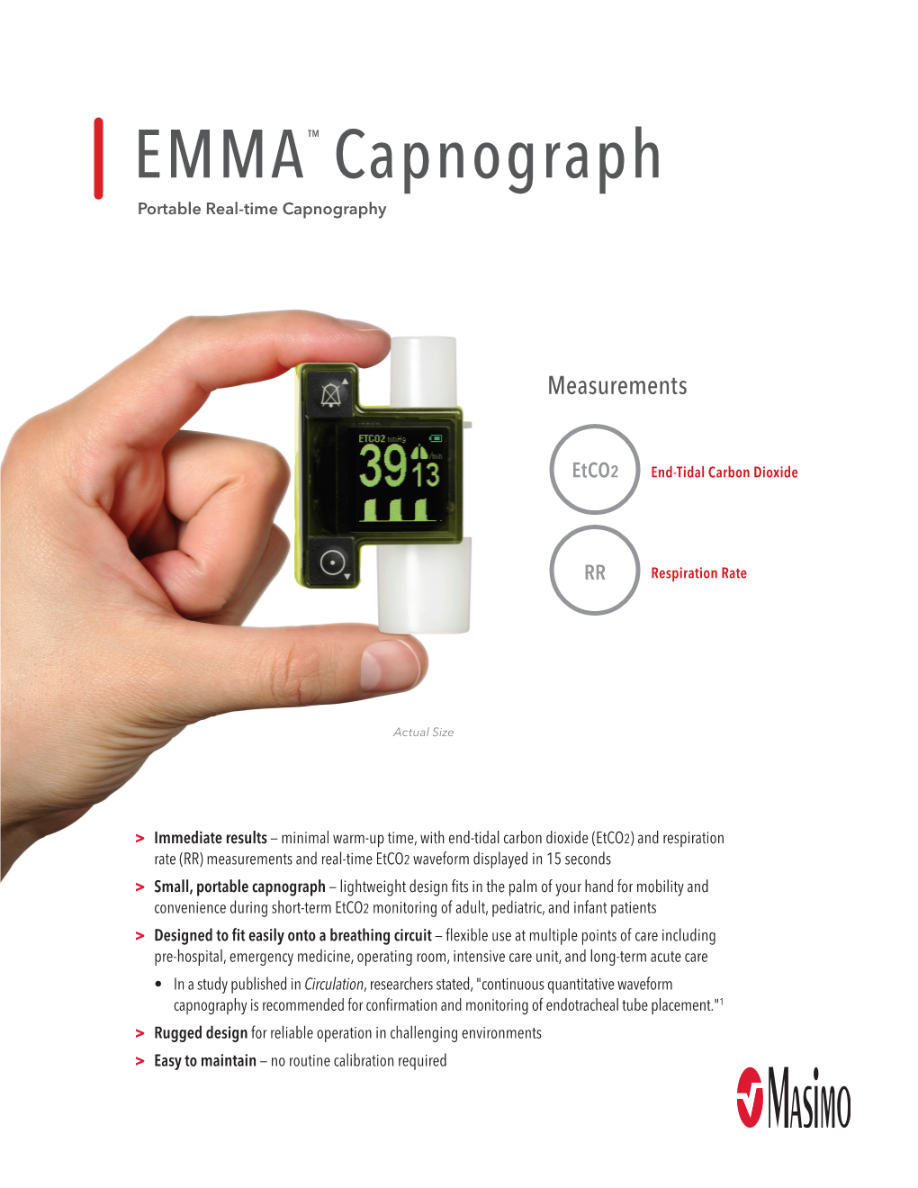 EMMA™ Capnograph