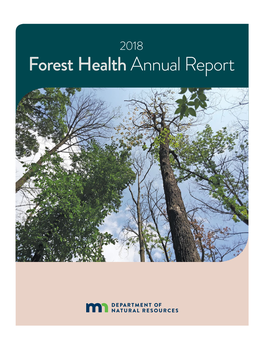 2018 Forest Health Annual Report