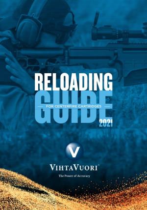 Vihtavuori Reloading Guide 2021 USA