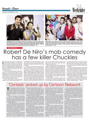 Robert De Niro's Mob Comedy Has a Few Killer Chuckles