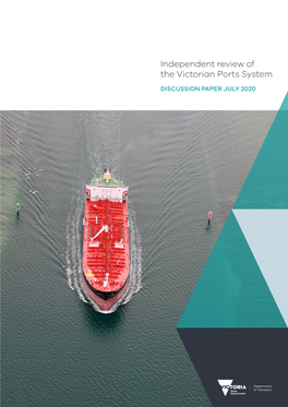 Independent Review of the Victorian Ports System: Discussion Paper