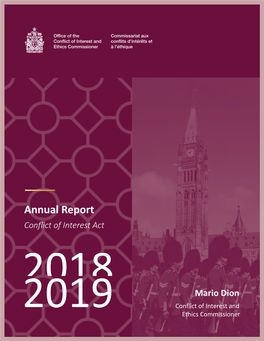 The 2018-2019 Annual Report