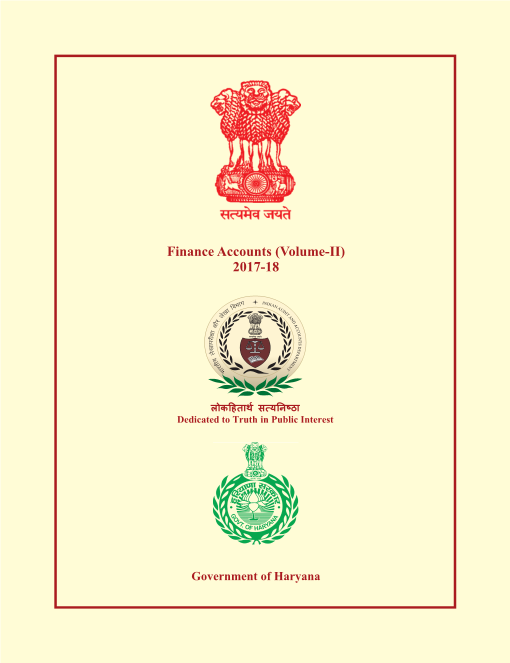 Finance Account-2017-18 (Vol-II)