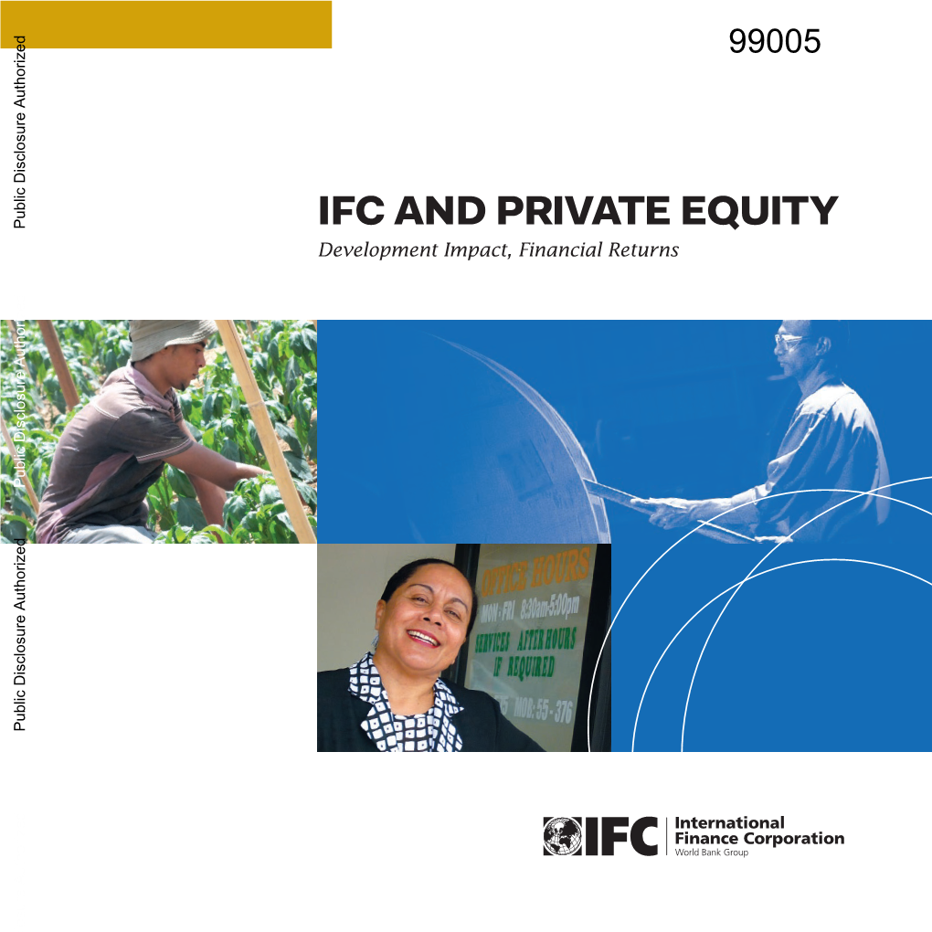 IFC and Private Equity Development Impact, Financial Returns