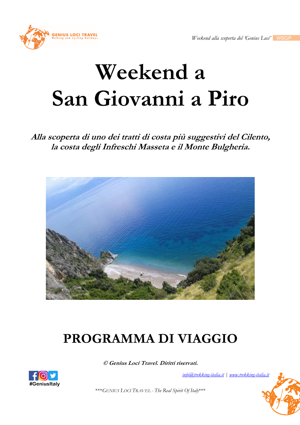 Weekend San Giovanni a Piro