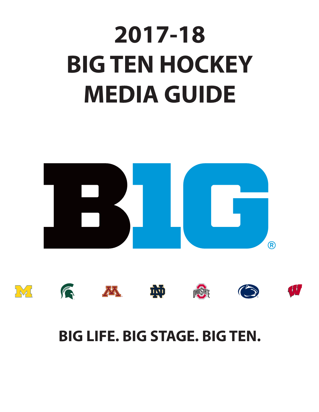 2017-18 Big Ten Hockey Media Guide