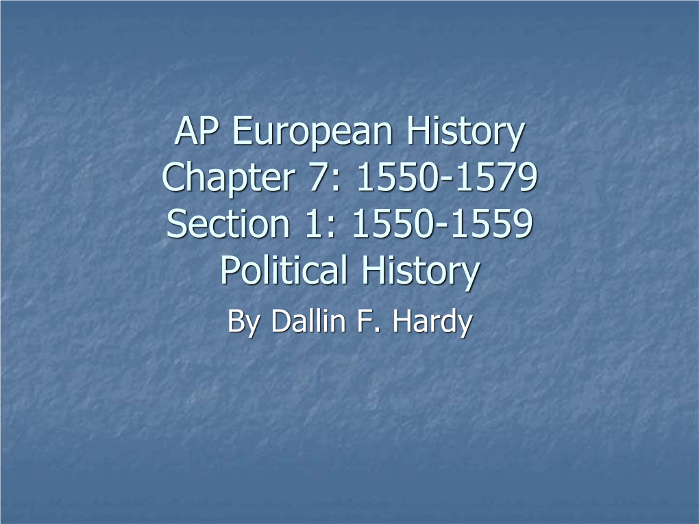 Chapter 9: the Late Middle Ages Section 1: the Black Death