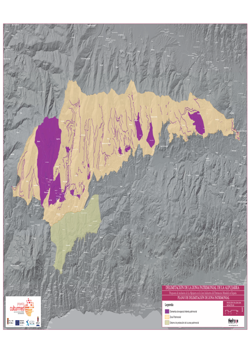 Delimitación De La Zona Patrimonial De La Alpujarra