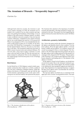 The Atomium of Brussels – “Irreparably Improved”?