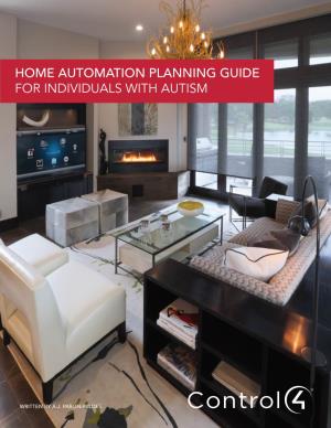 Home Automation Planning Guide for Individuals with Autism