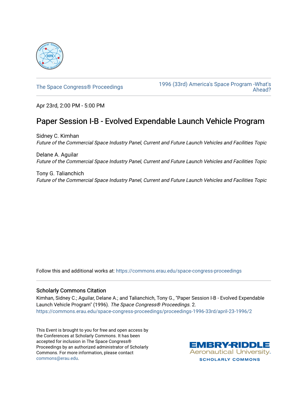 Evolved Expendable Launch Vehicle Program