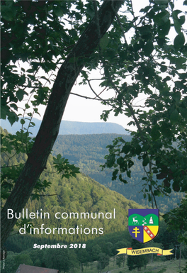 Bulletin Communal D'informations