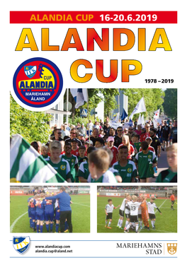 Alandia Cup 16-20.6.2019
