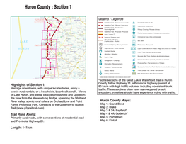 Lake Huron to Tobermory Web Maps.Indd
