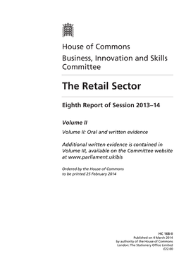 The Retail Sector
