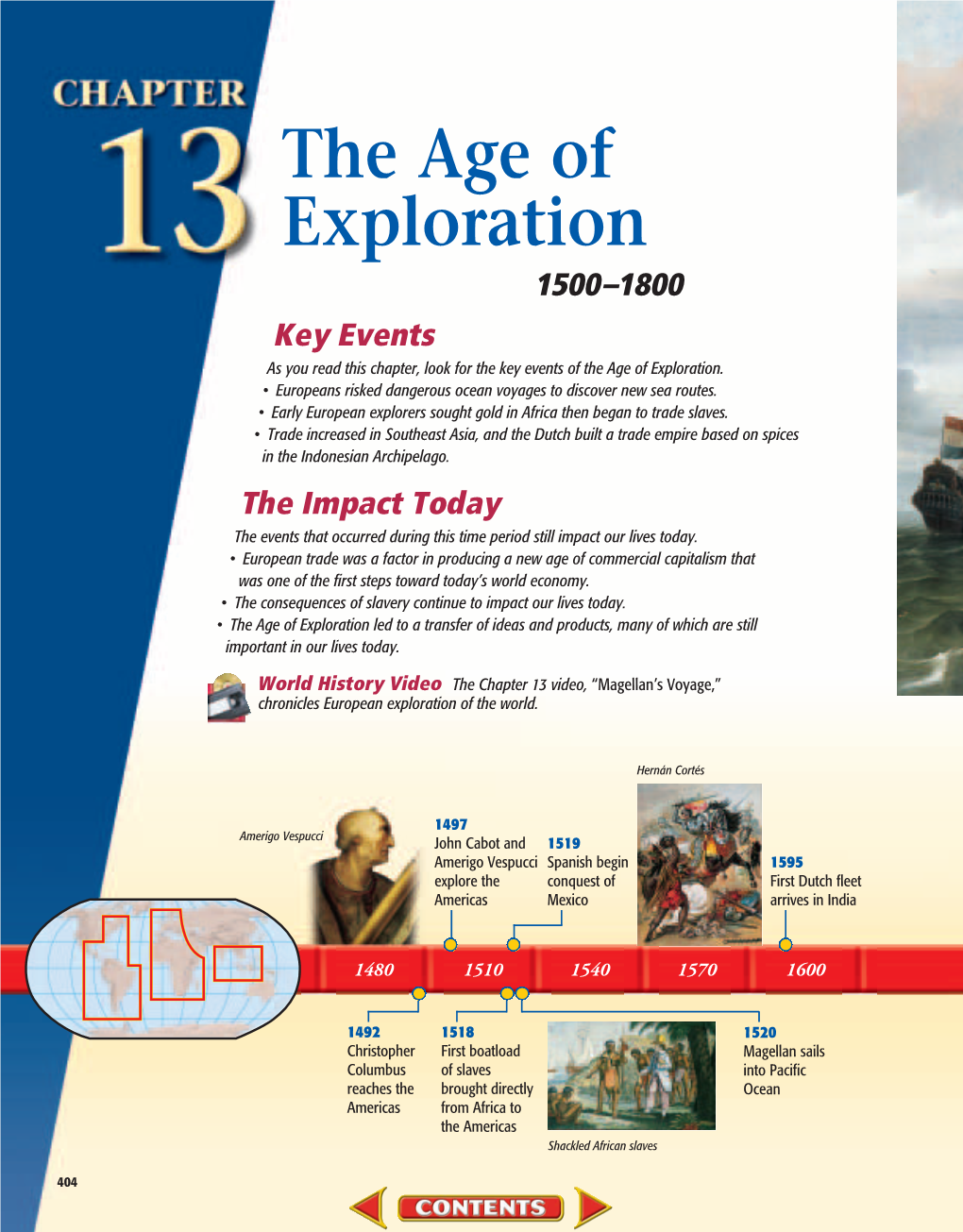 Chapter 13: the Age of Exploration, 1500-1800