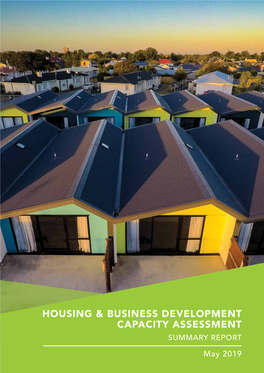 Housing & Business Development Capacity