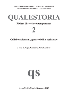 QUALESTORIA Rivista Di Storia Contemporanea 2