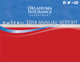 2014 ANNUAL REPORT Oklahoma Insurance Department