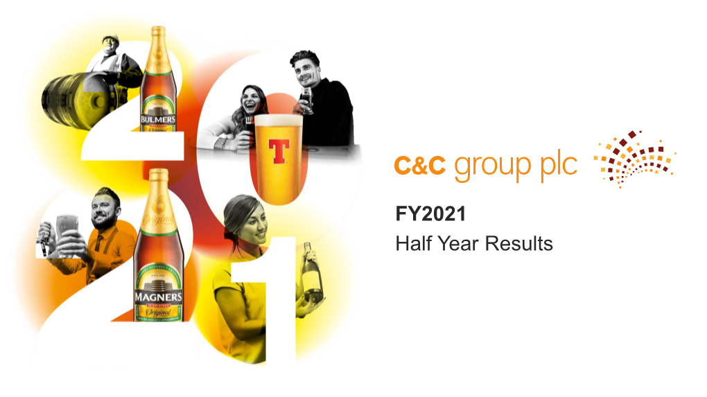 FY2021 Half Year Results Disclaimer