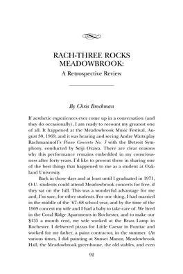 Rach-Three Rocks Meadowbrook