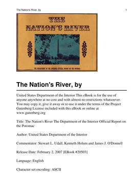 The Nation's River, by 1